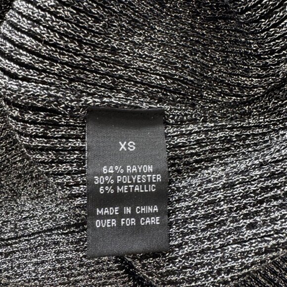 I.N. San Francisco | Grey Lurex Sweater Dress size XS - Picture 8 of 8